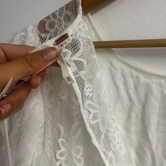 Free People Songbird mini lace dress size medium fits xs-m retails for $248 - Picture 6 of 7